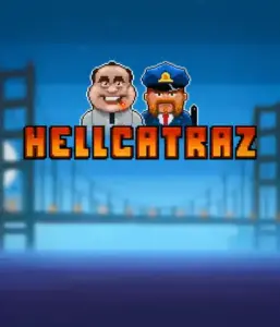 Увлекательный скриншот игры Hellcatraz slot от Relax Gaming, представляющий яркую графику и уникальные механики игры. Исследуйте приключение с тематикой тюрьмы игровых автоматов с иконками вроде ключей, охранников и заключенных.